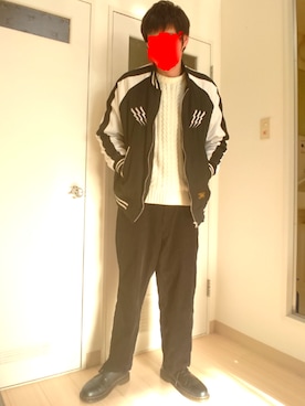 「WTAPS（ダブルタップス）のアイテム（ブルゾン）」を使った、カイトさん（メンズ・175cm）の冬コーディネート