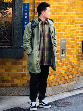 「JAM（ジャム）のアイテム」を使った、win wangさん（メンズ・171cm）の春コーディネート