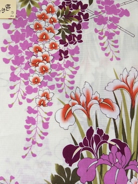 「アイテム（浴衣）」を使った、sayolisさん（レディース・157cm）の夏コーディネート