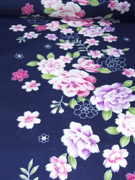 「アイテム（水着/着物・浴衣、ブルー系）」を使った、sayolisさん（レディース・155cm）の夏コーディネート