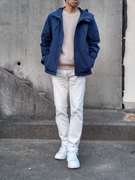 Uniqlo ユニクロ のマウンテンパーカーを使ったメンズ人気ファッションコーディネート ユーザー その他ユーザー Wear