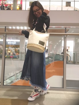 「BAG」｜浅野ゆきさん（レディース・158cm）の春コーディネート