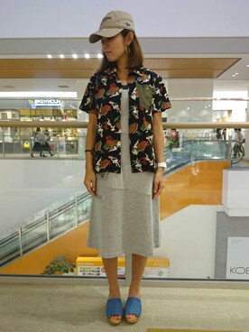 浅野ゆきさん（レディース・158cm）の夏コーディネート