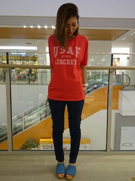 浅野ゆきさん（レディース・158cm）の夏コーディネート