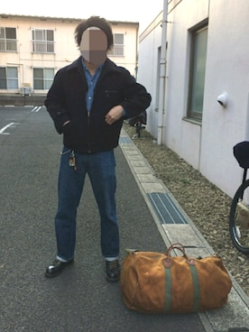 「仙台」｜「アイテム（ブルゾン）」を使った、ハッシーさん（メンズ・177cm）の冬コーディネート