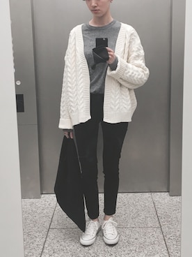 「kormarch」｜「アイテム（アクセサリー）」を使った、Ayaさん（レディース・173cm）の春コーディネート