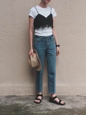 Ayaさん（レディース・173cm）の夏コーディネート