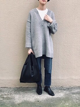 Ayaさん(レディース・173cm)の冬コーディネート
