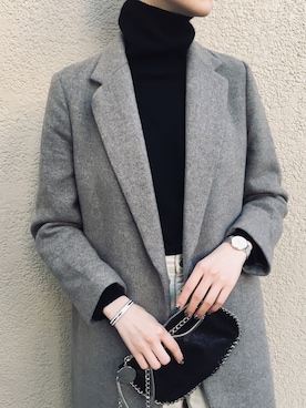 Ayaさん（レディース・173cm）の冬コーディネート