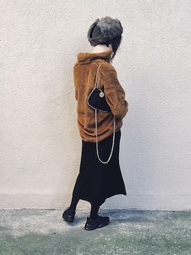 Ayaさん（レディース・173cm）の冬コーディネート