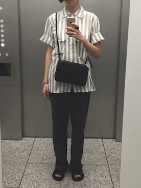 「PADRONE（パドローネ）のアイテム」を使った、Ayaさん（レディース・173cm）の秋コーディネート