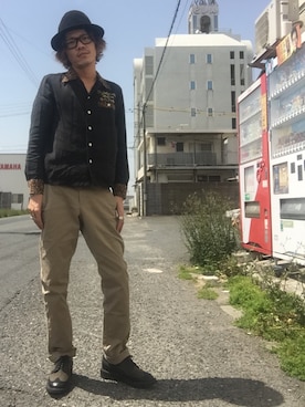 「SERENITY.STILLMOMENT（セレニティースティルモーメント）のアイテム」を使った、B★Cさん（メンズ・171cm）の春コーディネート