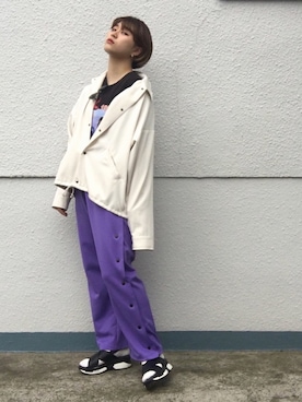 「CROSSCOLOURS」｜Nattsuさん（レディース・167cm）の春コーディネート