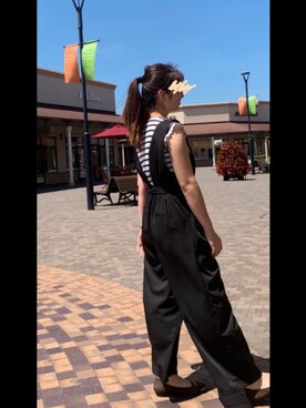 larunさん（レディース・160cm）の夏コーディネート