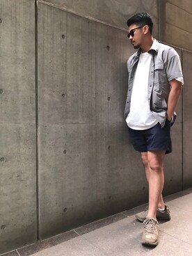 Junichiさん(メンズ・180cm)の夏コーディネート