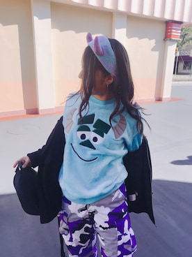 「TokyoDisneyLand」｜YUPPYさん（レディース・156cm）の冬コーディネート