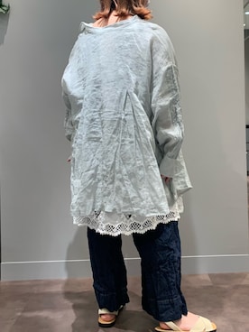 とみいなつみさん（レディース・155cm）の春コーディネート