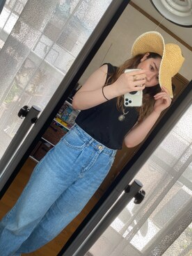 「BEAUTY&YOUTH UNITED ARROWS（ビューティーアンドユースユナイテッドアローズ）のアイテム（トップス、ブラック系）」を使った、Patoraさん（レディース・160cm）の秋コーディネート