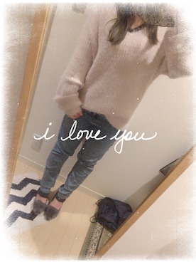 「GRL（グレイル）のアイテム（パンプス）」を使った、✧✦✴︎®ℛ﻿ℹ︎sa✴︎✦✧さん（レディース・154cm・20代）の冬コーディネート