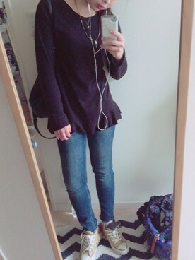 ✧✦✴︎®ℛ﻿ℹ︎sa✴︎✦✧さん（レディース・154cm）の秋コーディネート