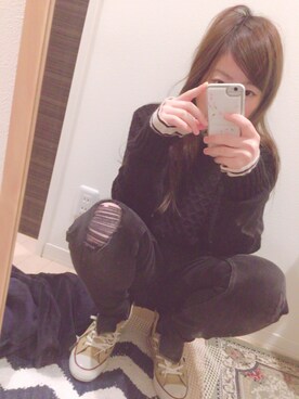 ✧✦✴︎®ℛ﻿ℹ︎sa✴︎✦✧さん（レディース・156cm）の冬コーディネート