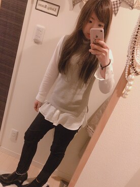 ✧✦✴︎®ℛ﻿ℹ︎sa✴︎✦✧さん（レディース・156cm）の冬コーディネート