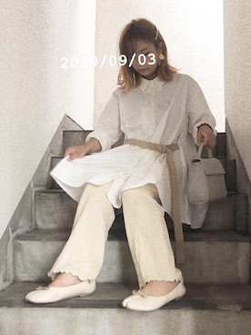 「Lien（リアン）のアイテム」を使った、ｊｕｎｎａｎ🐈さん（レディース・146cm）の秋コーディネート