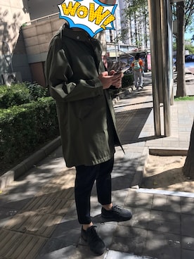 「Selected   （-）のアイテム」を使った、Ina咧さん（メンズ・180cm）の秋コーディネート