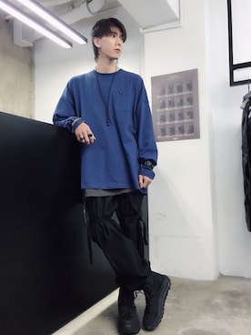 「NEXHYPE（ネックスハイプ）のアイテム」を使った、ionism_Shiroさん（メンズ・178cm）の秋コーディネート