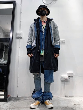 「SPAO（スパオ）のアイテム」を使った、ionism_Shiroさん（メンズ・178cm）の春コーディネート