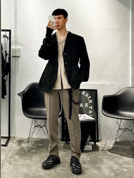 「SPAO（スパオ）のアイテム」を使った、ionism_Shiroさん（メンズ・178cm）の夏コーディネート