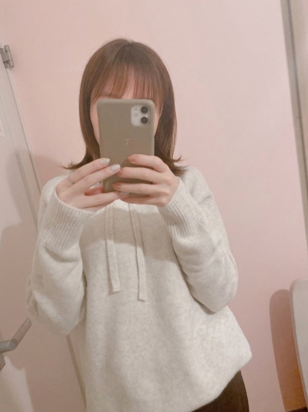 FRAY I.D サイドボタンナローサテンスカート　ラベンダー　0 サイドボタンナローサテンスカート | FRAY I.D岡山一番街店