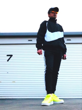 「jiggys shop（ジギーズショップ）のアイテム（パンツ）」を使った、SophianSさん（メンズ・168cm・30代）の春コーディネート