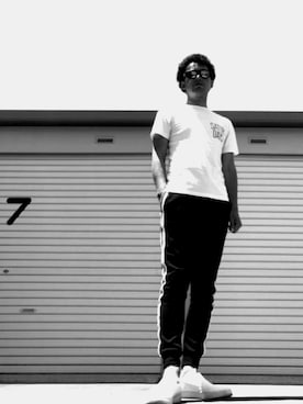 「jiggys shop（ジギーズショップ）のアイテム（パンツ）」を使った、SophianSさん（メンズ・168cm・30代）の春コーディネート