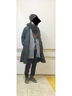 「SHIPS JET BLUE（シップスジェットブルー）のアイテム（スニーカー）」を使った、HFさん（メンズ・177cm）の冬コーディネート