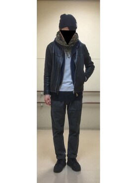 HFさん(メンズ・177cm)の冬コーディネート
