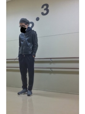 HFさん（メンズ・177cm）の冬コーディネート