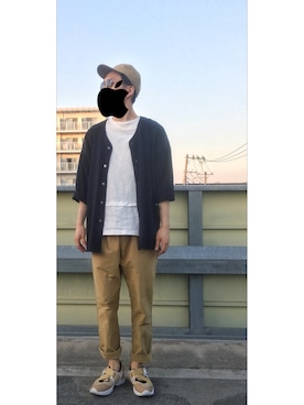 HFさん（メンズ・177cm）の春コーディネート