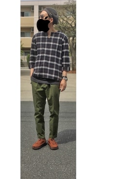 HFさん（メンズ・177cm）の春コーディネート