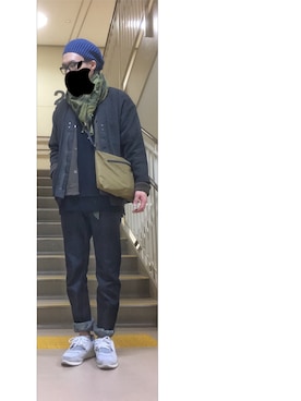 「WORK NOT WORK URBAN RESEARCH（ワークノットワークアーバンリサーチ）のアイテム（その他アウター）」を使った、HFさん（メンズ・177cm）の秋コーディネート
