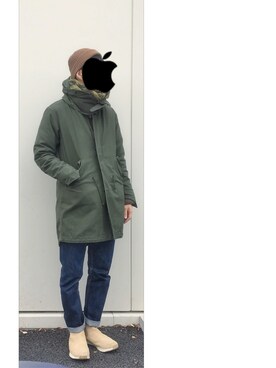 「SHIPS JET BLUE（シップスジェットブルー）のアイテム（スニーカー）」を使った、HFさん（メンズ・177cm）の秋コーディネート