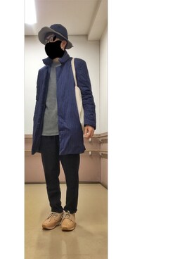 「マックコート」｜HFさん（メンズ・177cm）の秋コーディネート