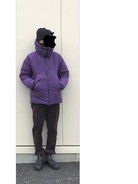 「JOURNAL STANDARD relume（ジャーナルスタンダード　レリューム）のアイテム（ダウンジャケット/コート）」を使った、HFさん（メンズ・177cm）の冬コーディネート