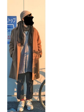 HFさん（メンズ・177cm）の冬コーディネート
