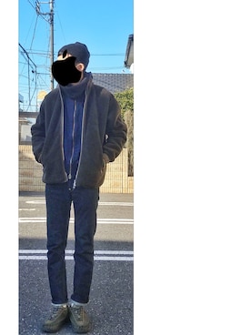 HFさん（メンズ・177cm）の冬コーディネート