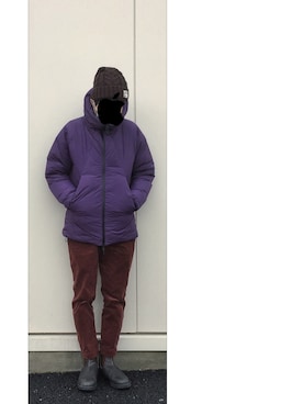 「JOURNAL STANDARD relume（ジャーナルスタンダード　レリューム）のアイテム（ダウンジャケット/コート）」を使った、HFさん（メンズ・177cm）の春コーディネート