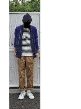 HFさん（メンズ・177cm）の春コーディネート