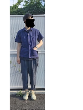 HFさん（メンズ・177cm）の夏コーディネート