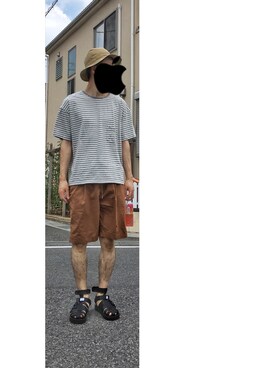 HFさん(メンズ・177cm)の夏コーディネート