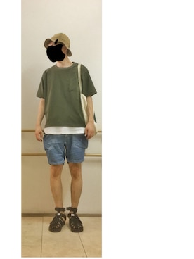HFさん(メンズ・177cm)の夏コーディネート